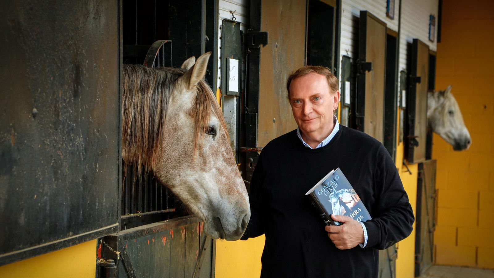 Gonzalo Giner es veterinario y tiene una pasión especial por los caballos.