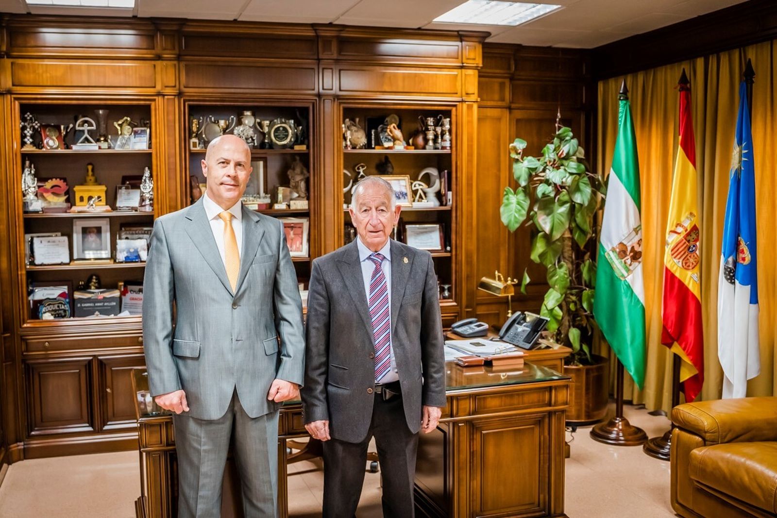 Antonio López Megías y Gabriel Amat.