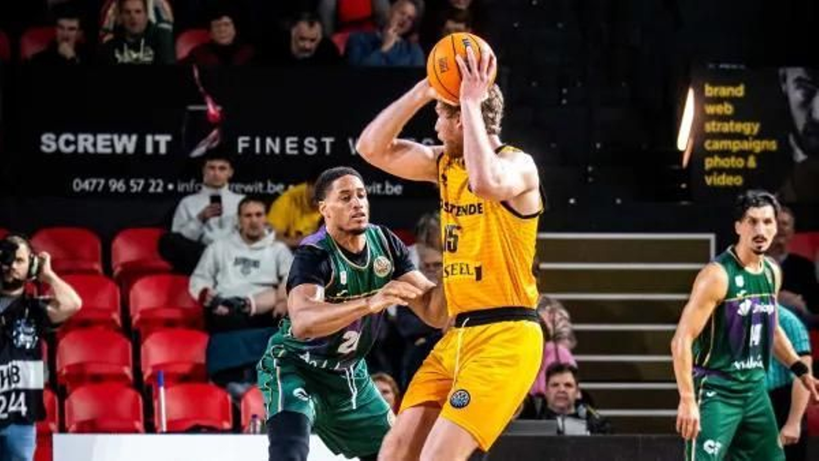 El Filou Oostende-Unicaja, en fotos