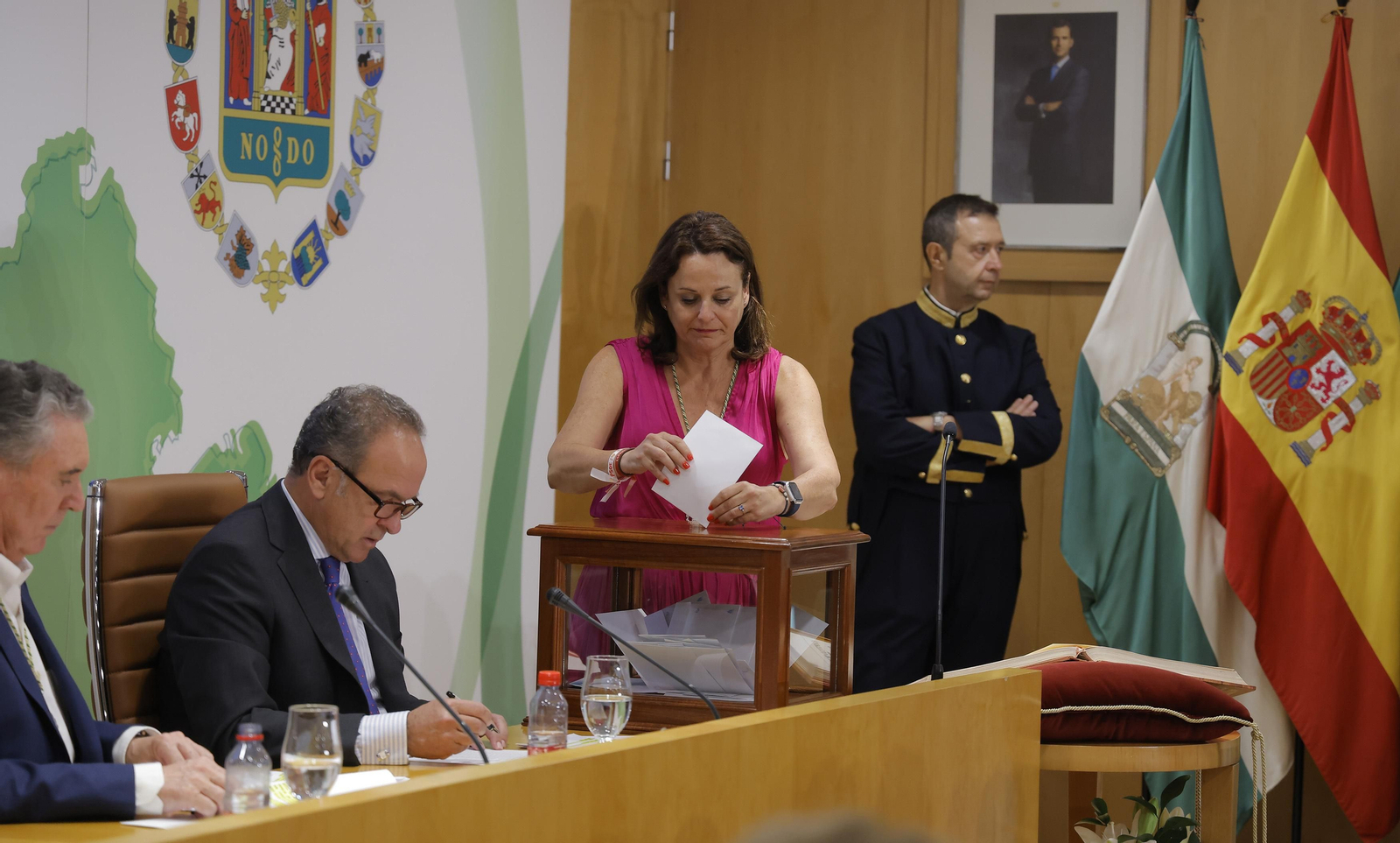 Pleno de constitución de la Diputación, todas las imágenes