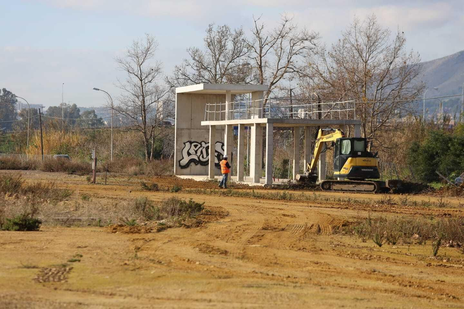Las fotos del regreso de las obras en la Academia del Málaga