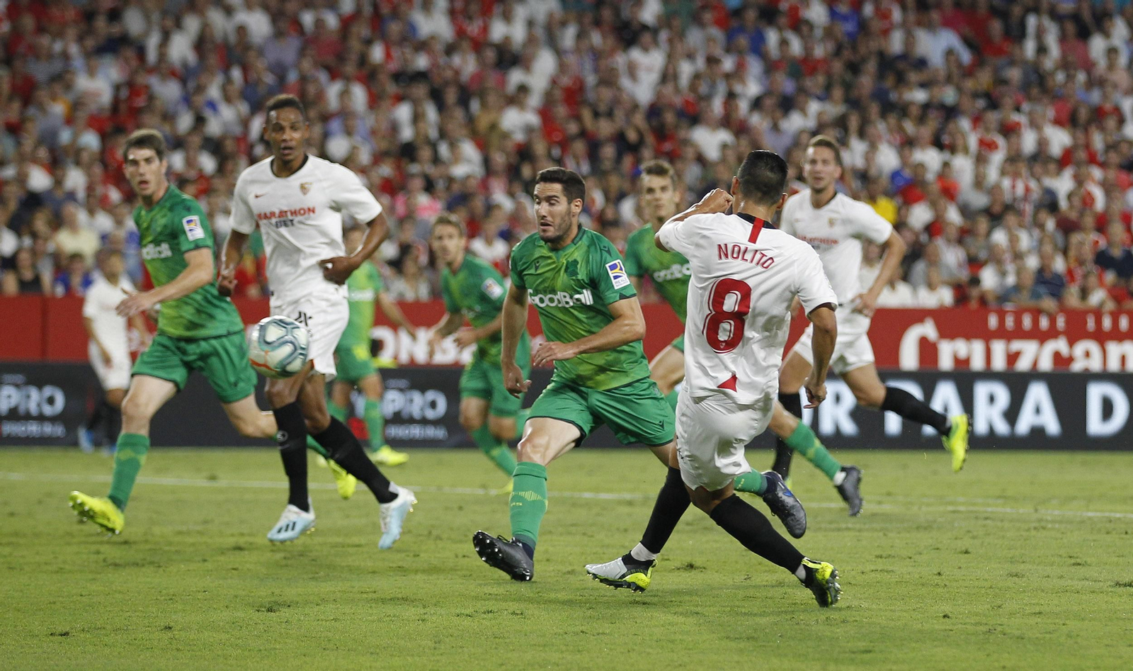 Las imágenes del Sevilla-Real Sociedad