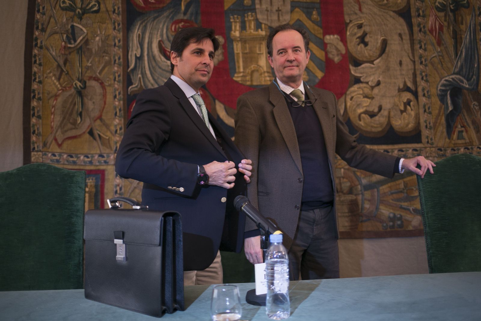 Francisco Rivera, a la izquierda, en una imagen de archivo