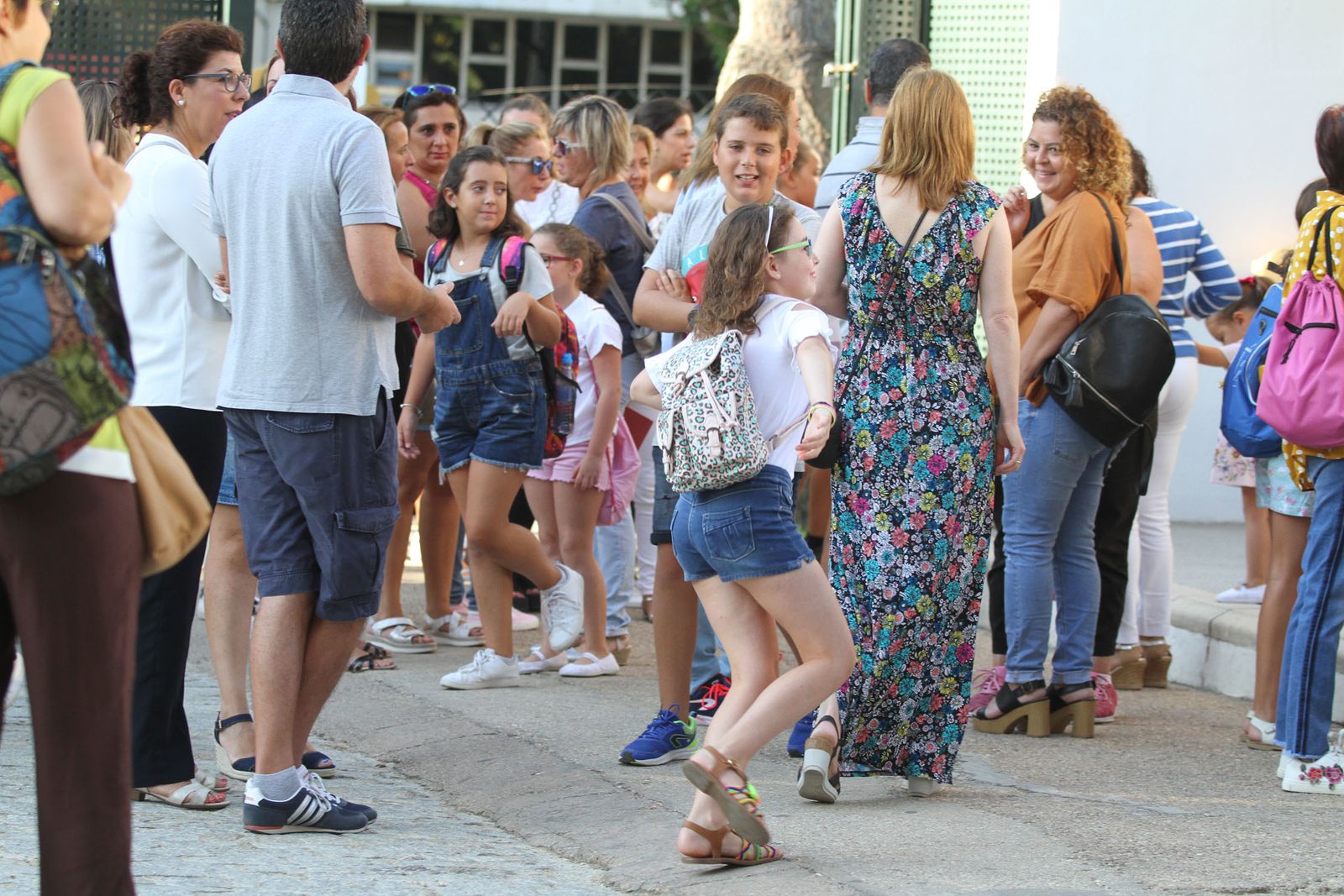 la vuelta al cole en los colegios de Huelva en Imágenes