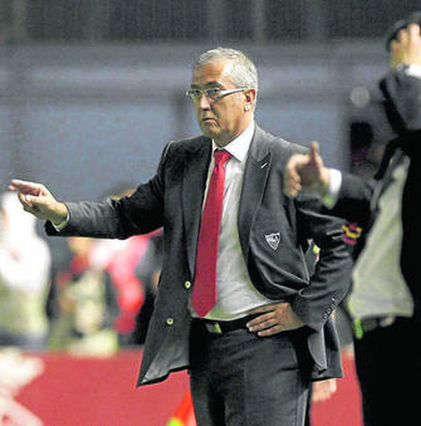 Gregorio Manzano, con cara de no creérselo.