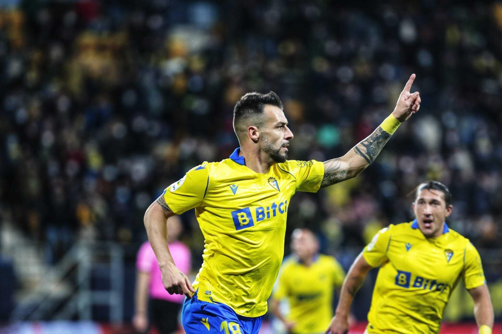 Imágenes del partido Cádiz - Espanyol