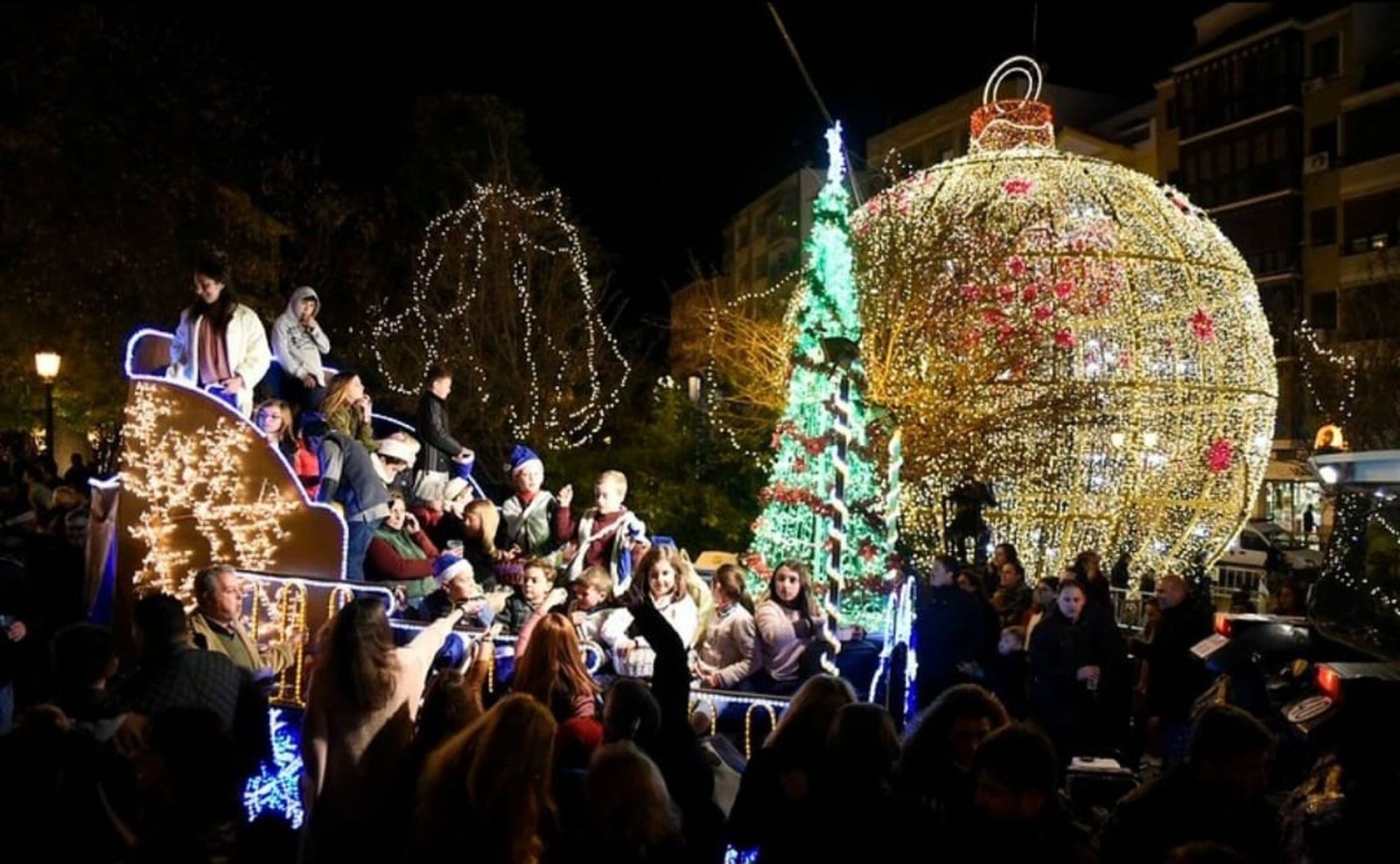 Cabalgata de los Reyes Magos de Puente Genil de 2025.