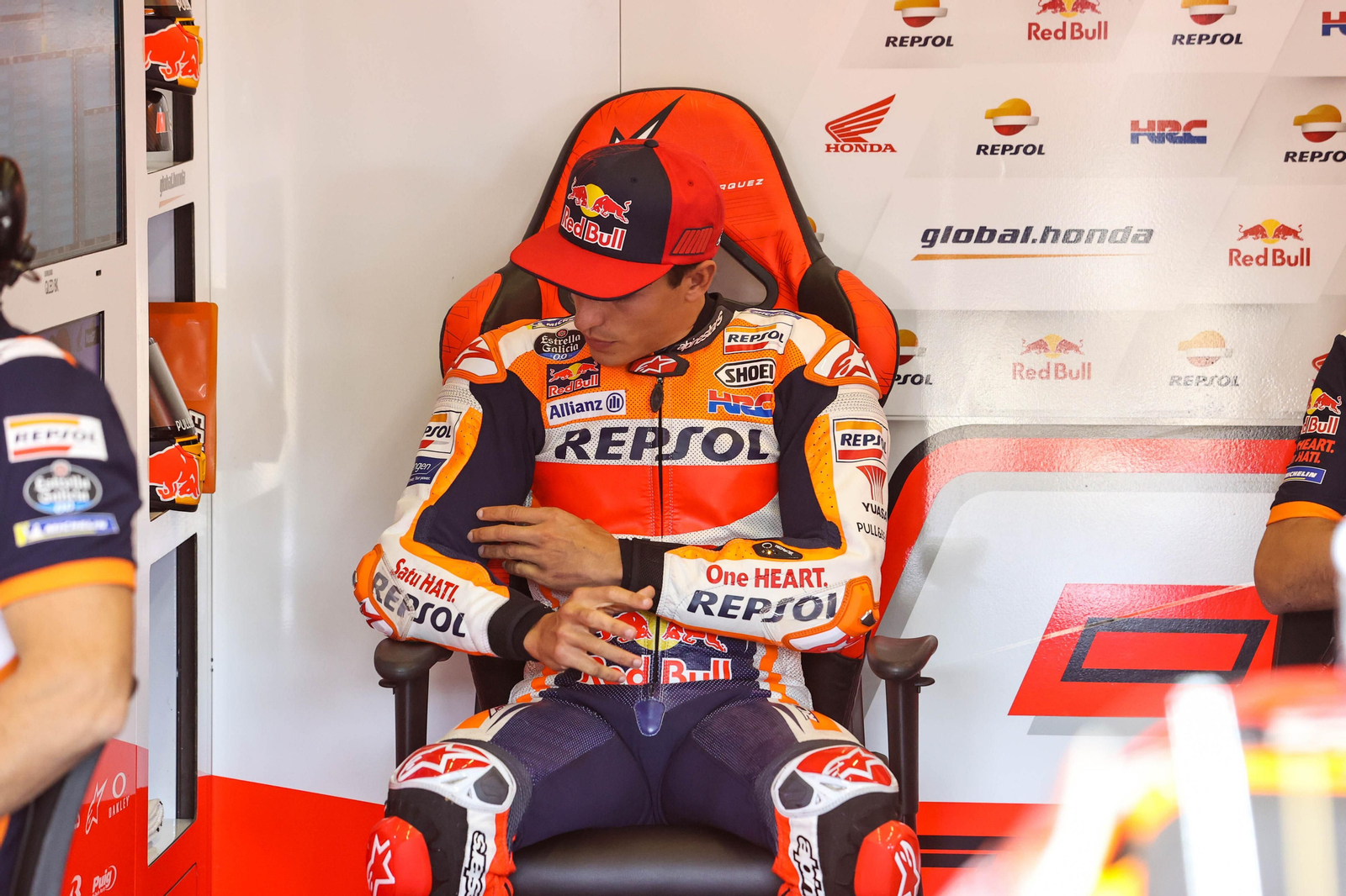 La vuelta de Marc Márquez tras su operación en el brazo derecho