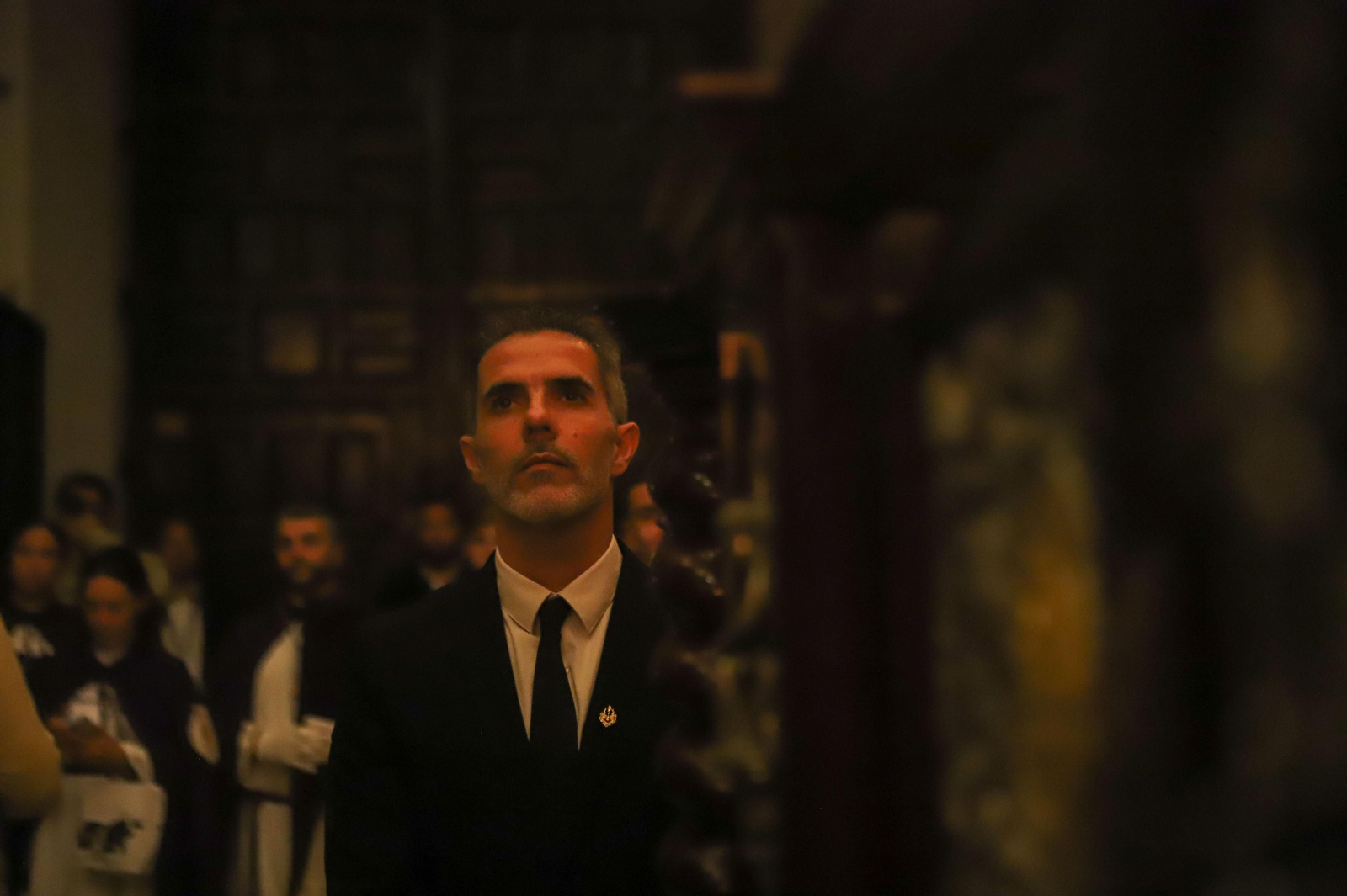 Fotos del Lunes Santo en Tarifa: El huerto y Nuestra Madre de Dios y del Rosario