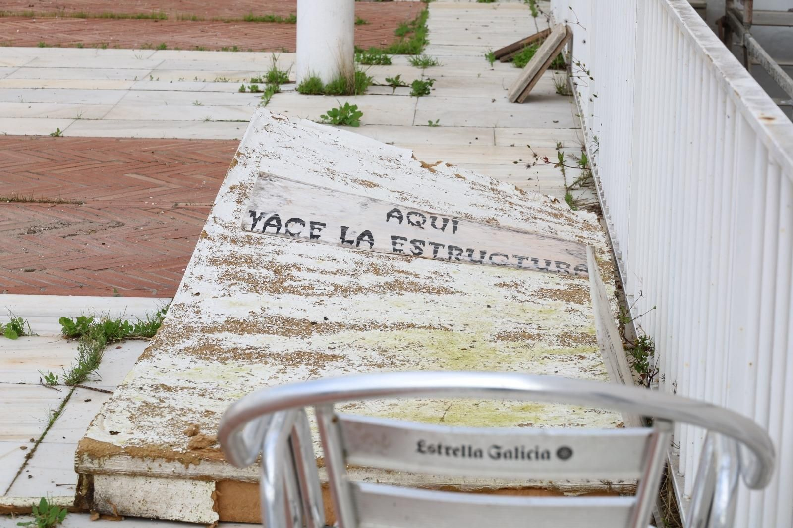 El mal estado del Pabellón de España de la Expo 92