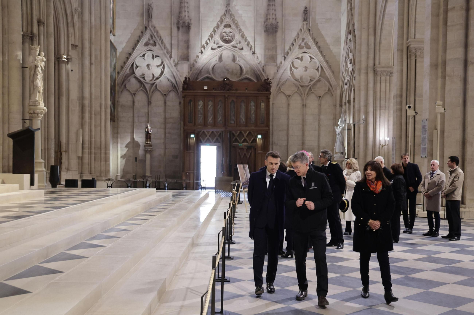 Así es el nuevo interior de Notre Dame tras la restauración Así es el nuevo interior de Notre Dame tras la restauración
