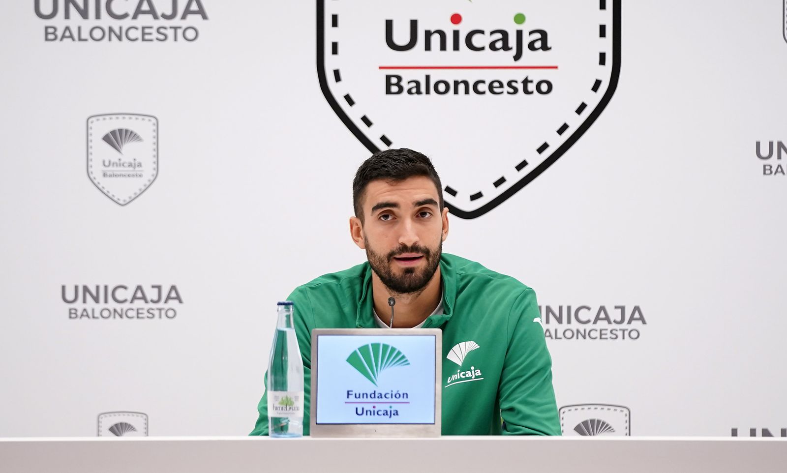 Las fotos del entrenamiento del Unicaja en el Carpena