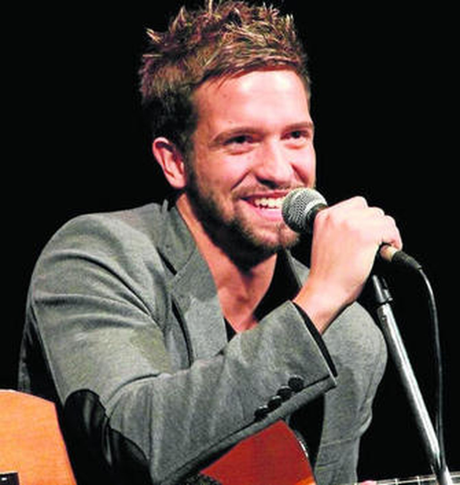 Pablo Alborán, en uno de sus conciertos.