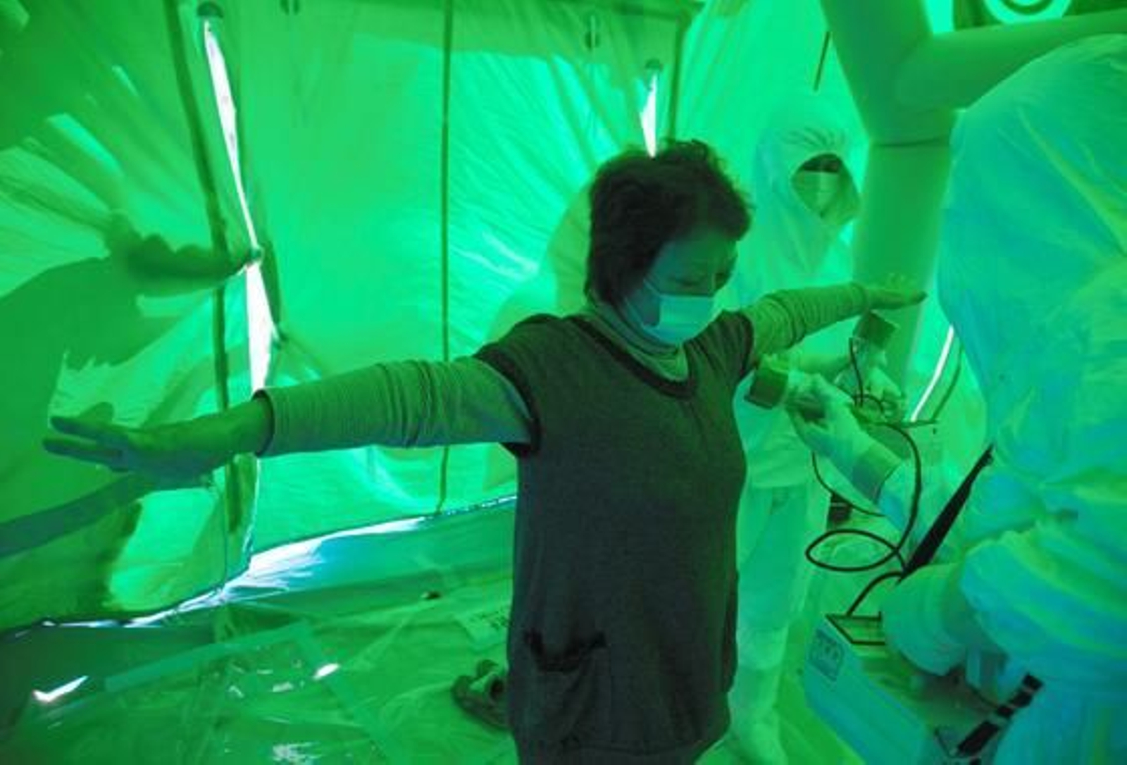 Exámenes geijer a una mujer.

Foto: Reuters