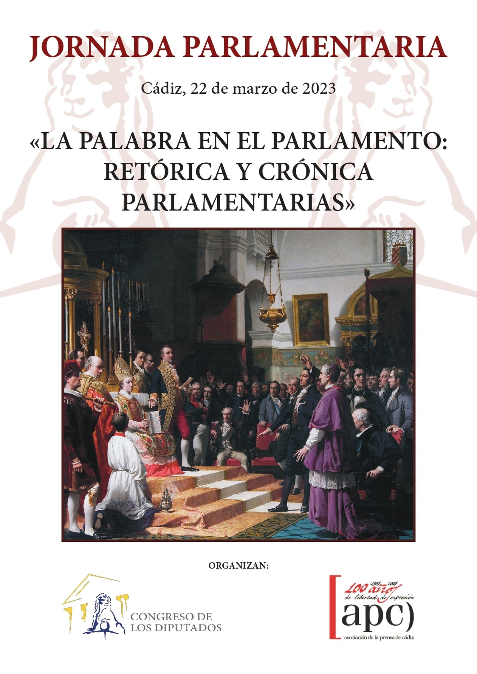 Imagen del cartel de la jornada.