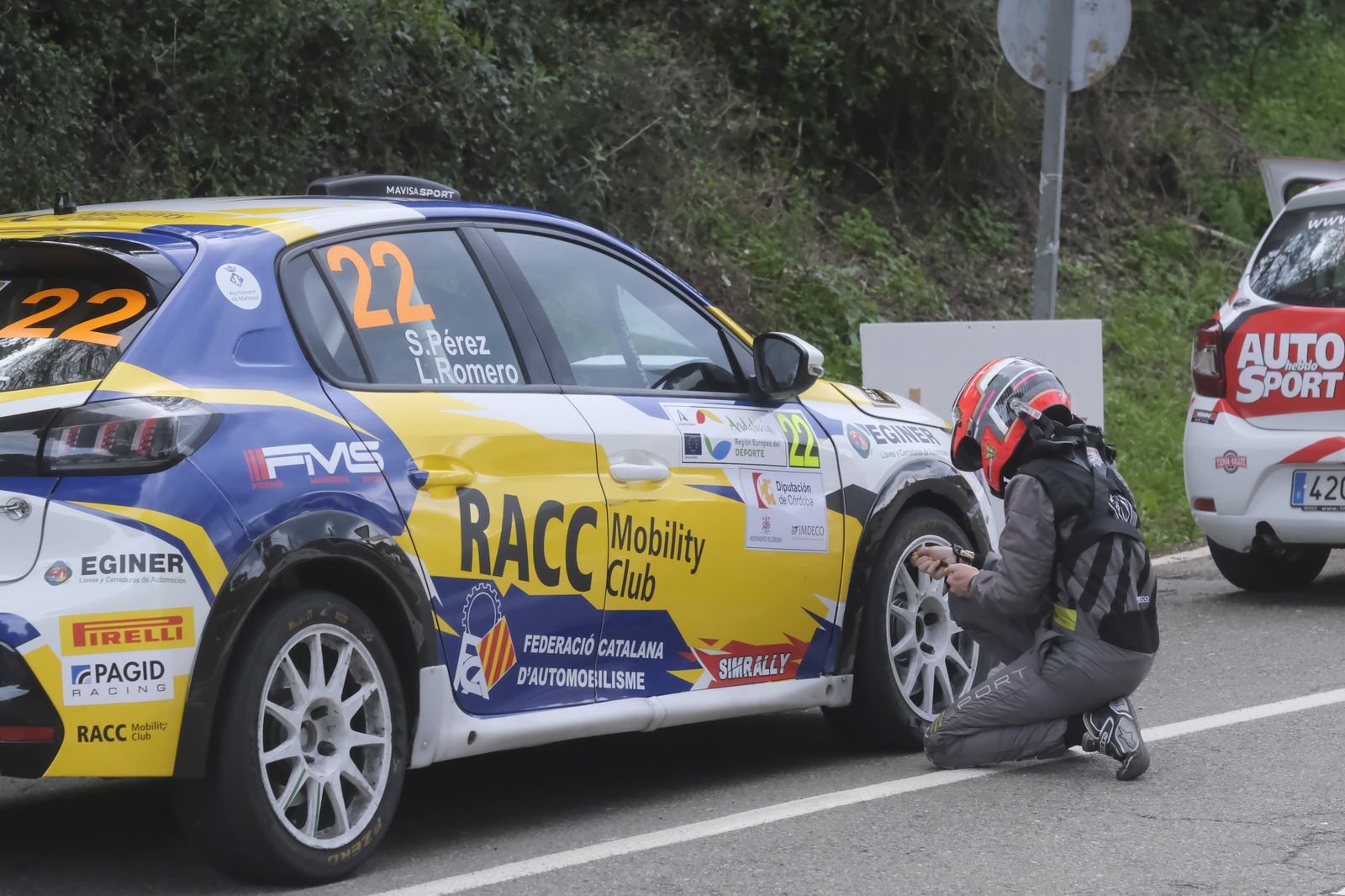 Las mejores fotos del 'shakedown' del Rallye Sierra Morena 2023