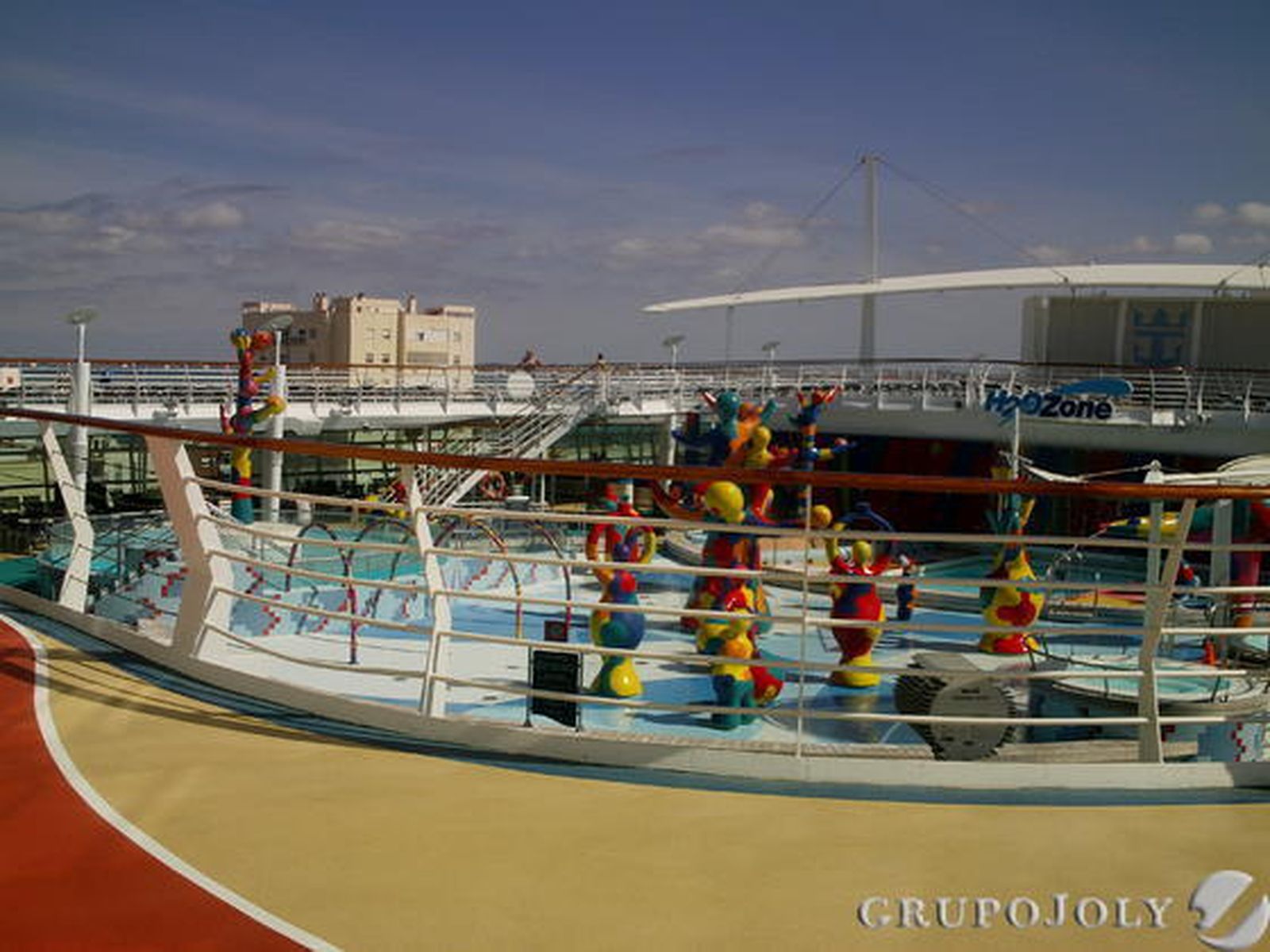 Imágenes del interior del crucero, una auténtica ciudad flotante  Foto: Rosa Gomez