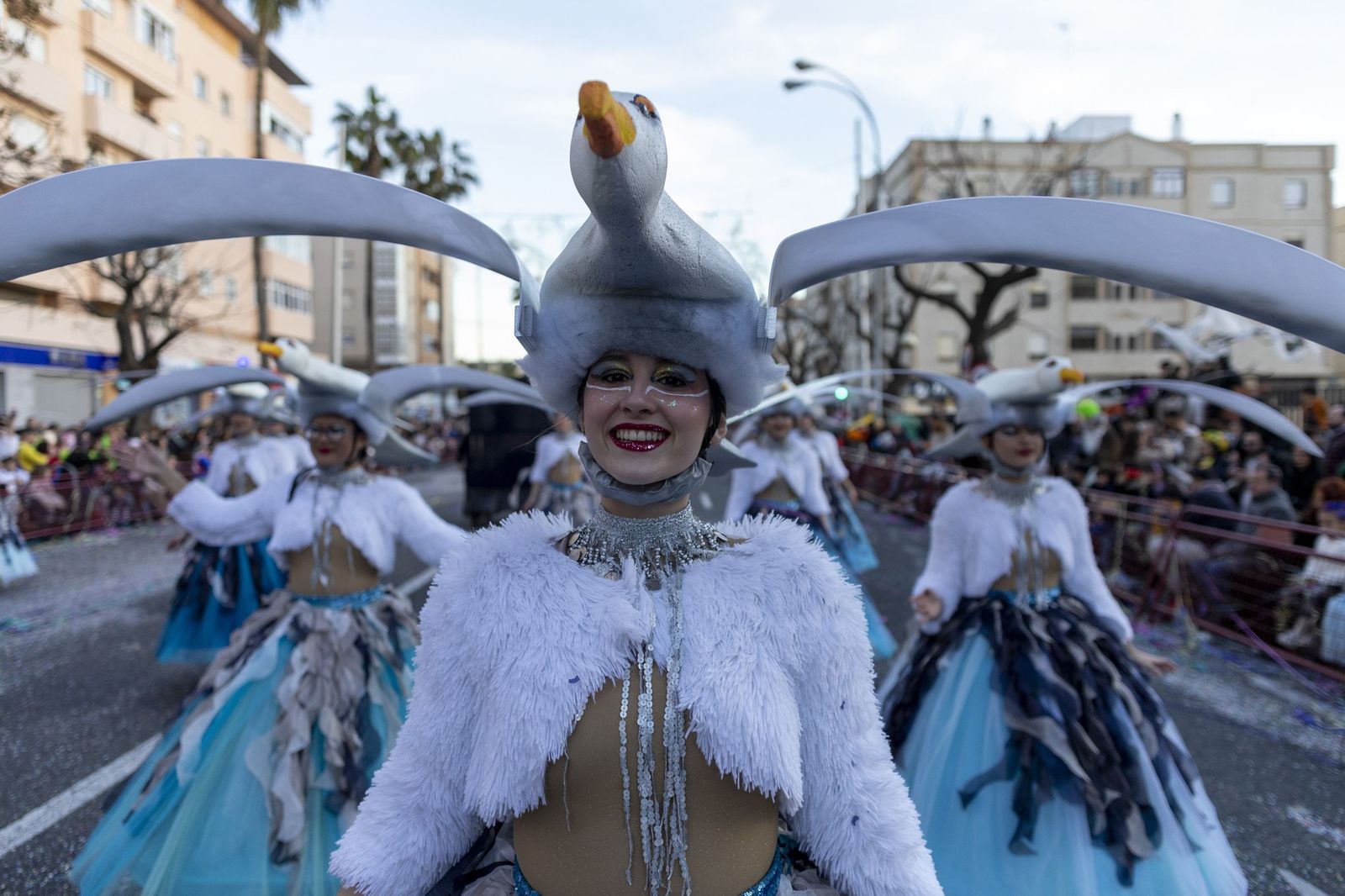 Las mejores imágenes de la Cabalgata del Carnaval de Cádiz 2026