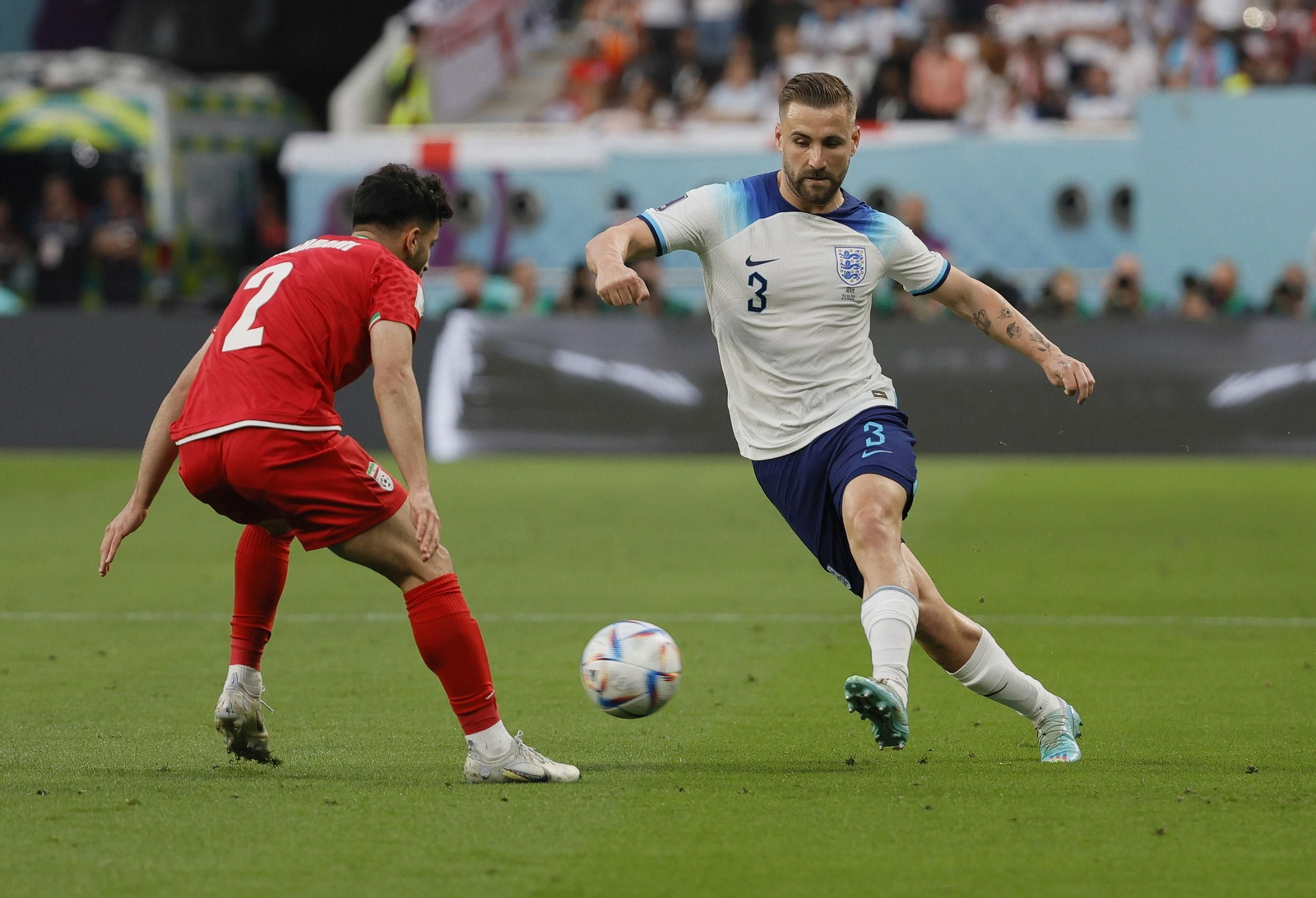 Las imágenes del Inglaterra-Irán del Mundial