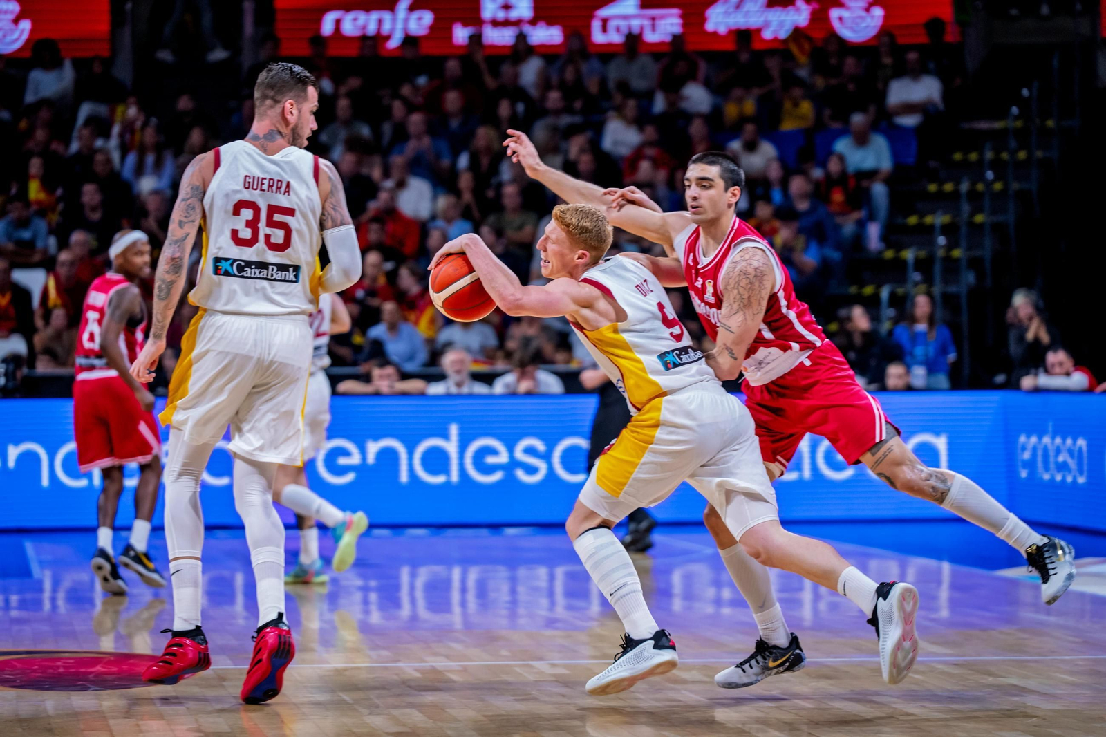 Las fotos del España-Georgia de baloncesto