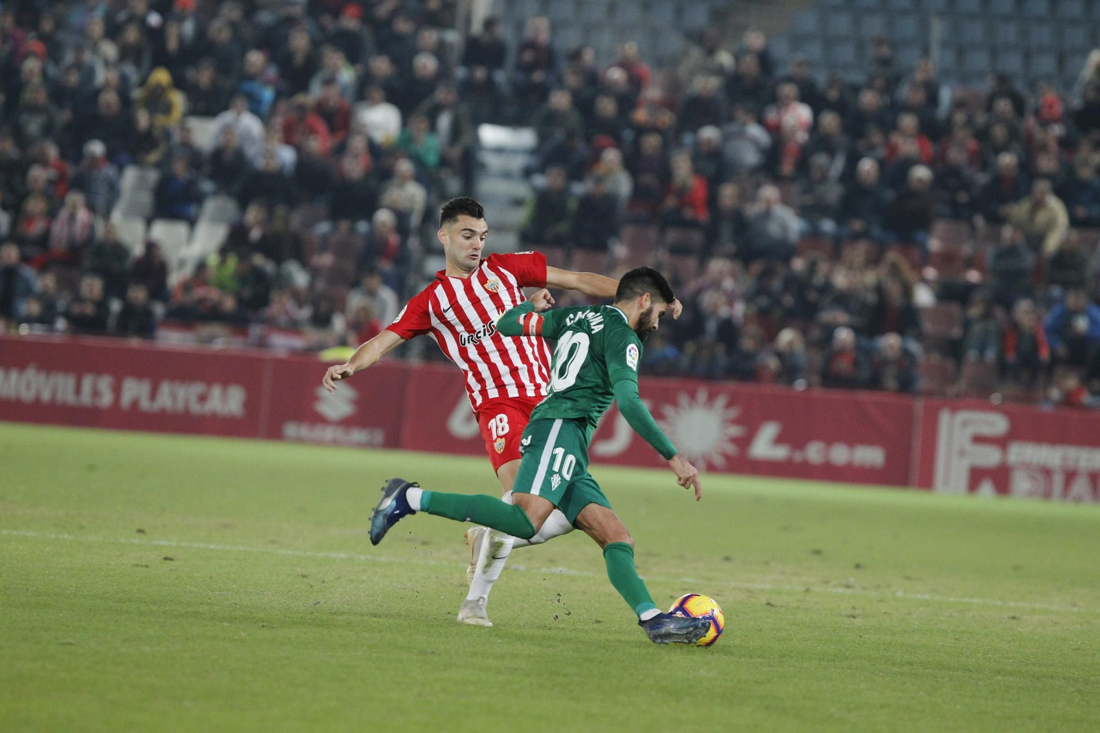 El UD Almería-Sporting de Gijón, en imágenes