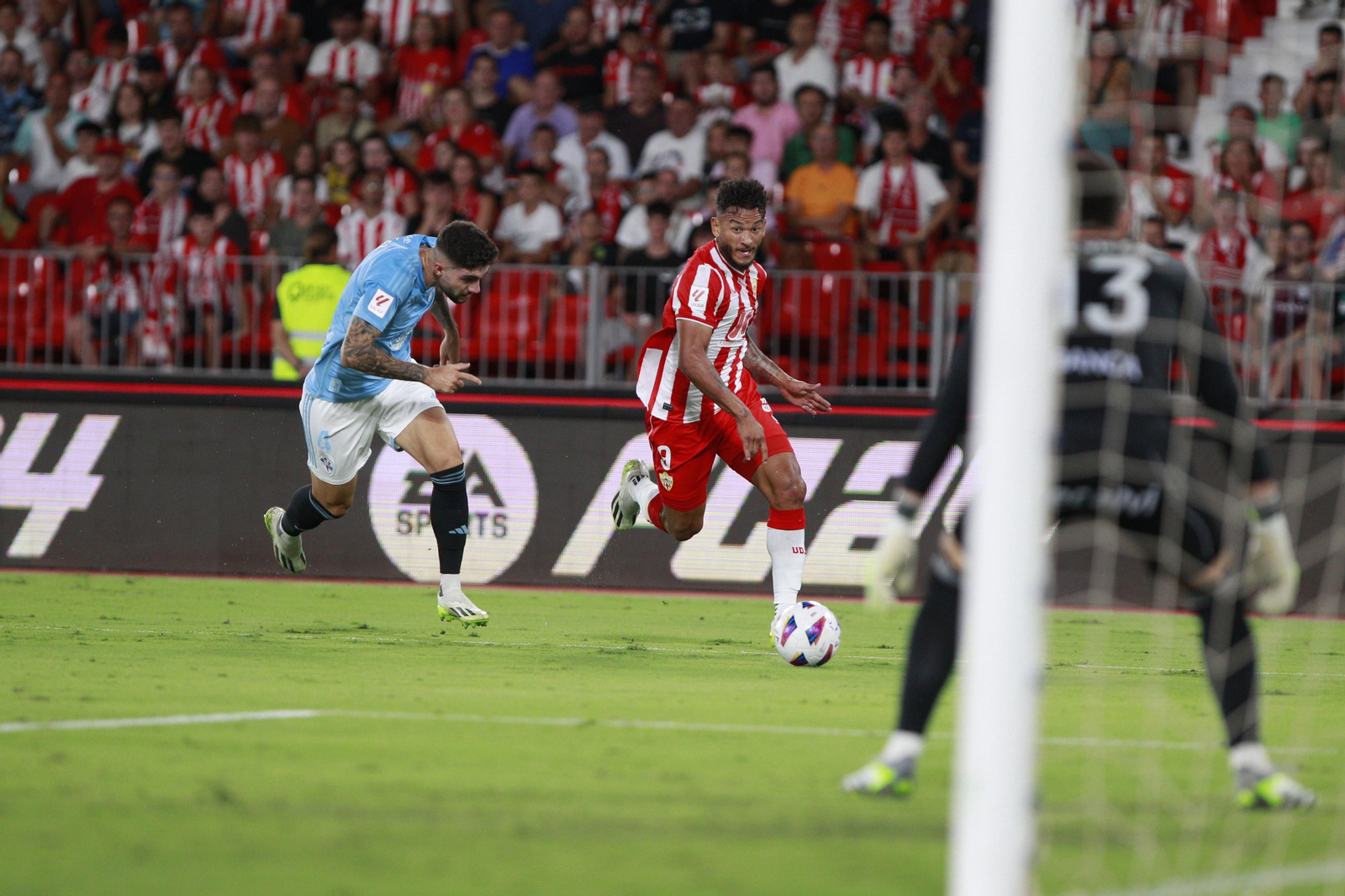 Imágenes del partido U.D. Almería-Real Club Celta de Vigo