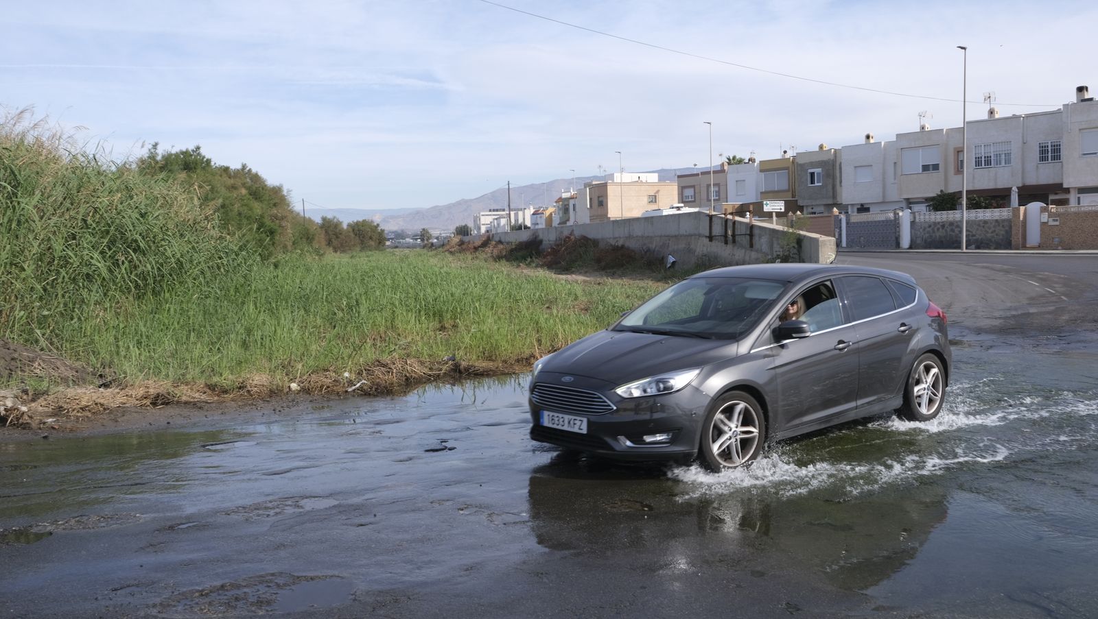 Imágenes del 'lago artificial' de Costacabana