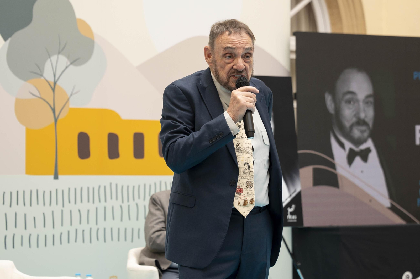 La estrella a JOHN RHYS-DAVIES luce en el paseo de la fama de Almería