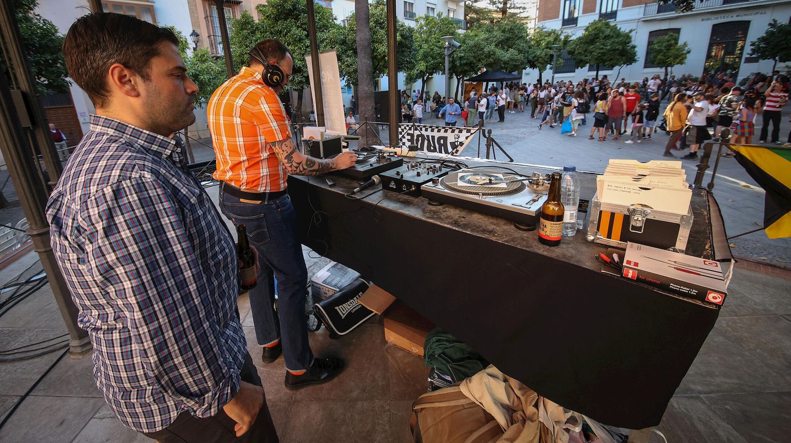Momentos de los festivales de música Xera e Intramuros en Jerez