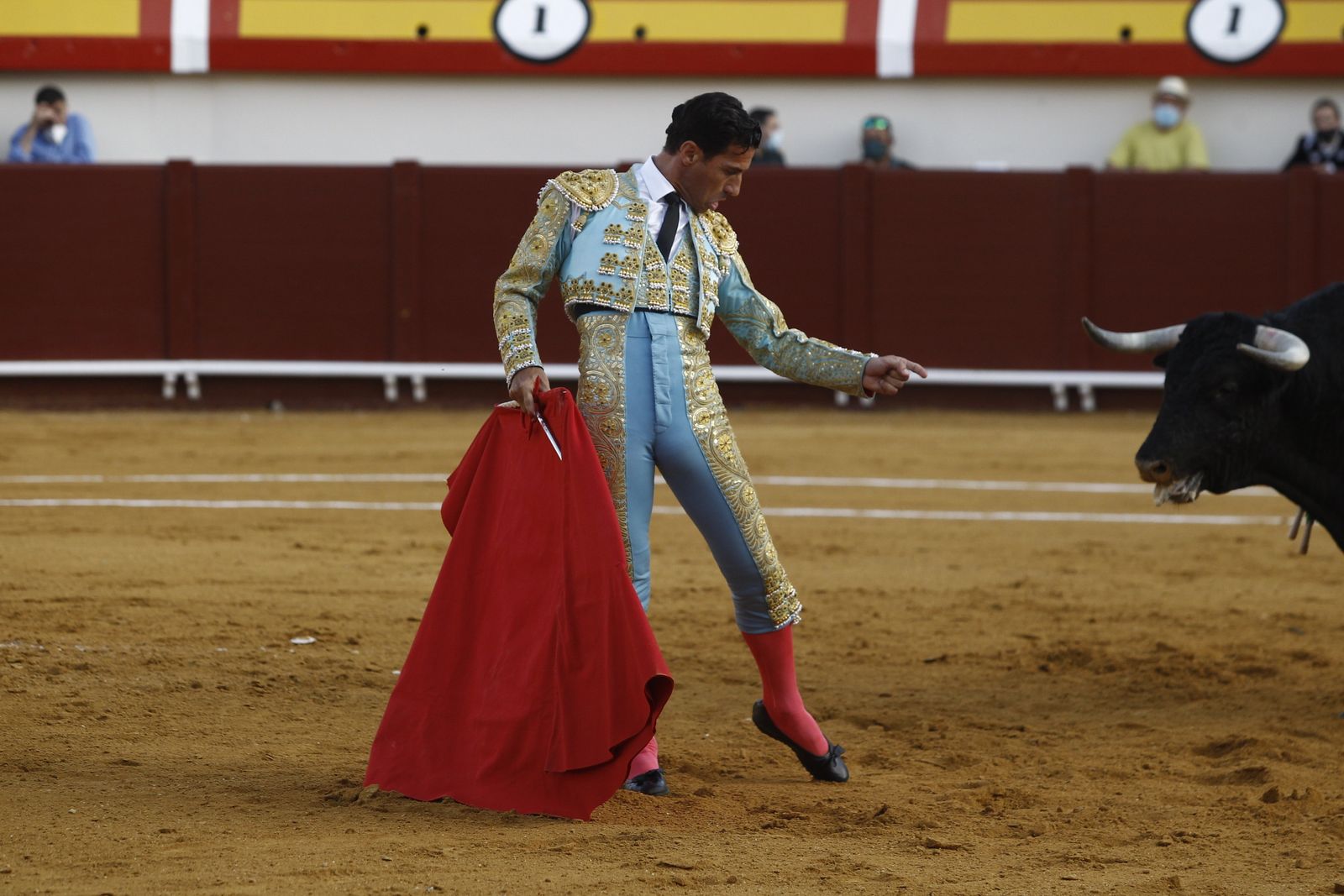 Corrida de toros del diestro Jesús de Almería en Vera.