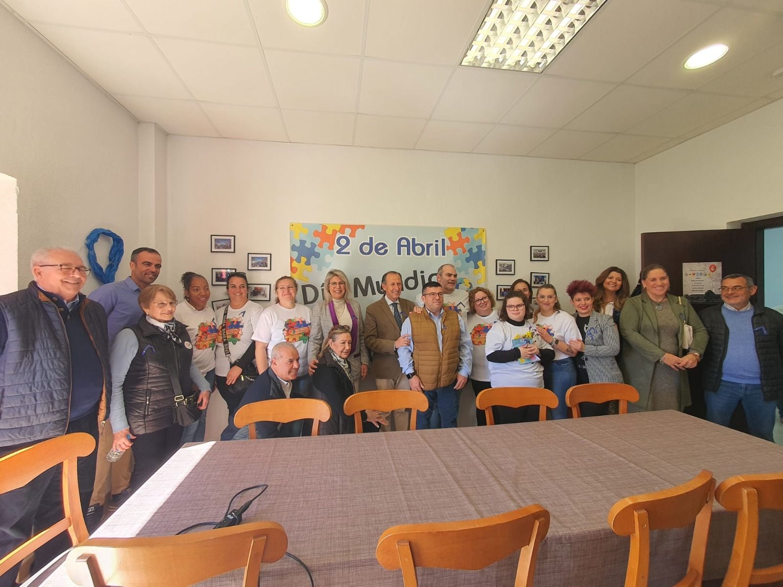 Un momento de esta inauguración.