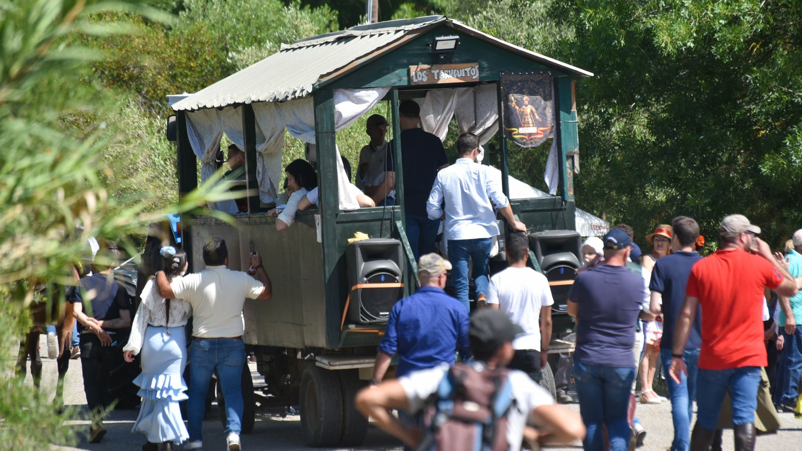 Fotos de la romería de San Isidro Labrador en Los Barrios
