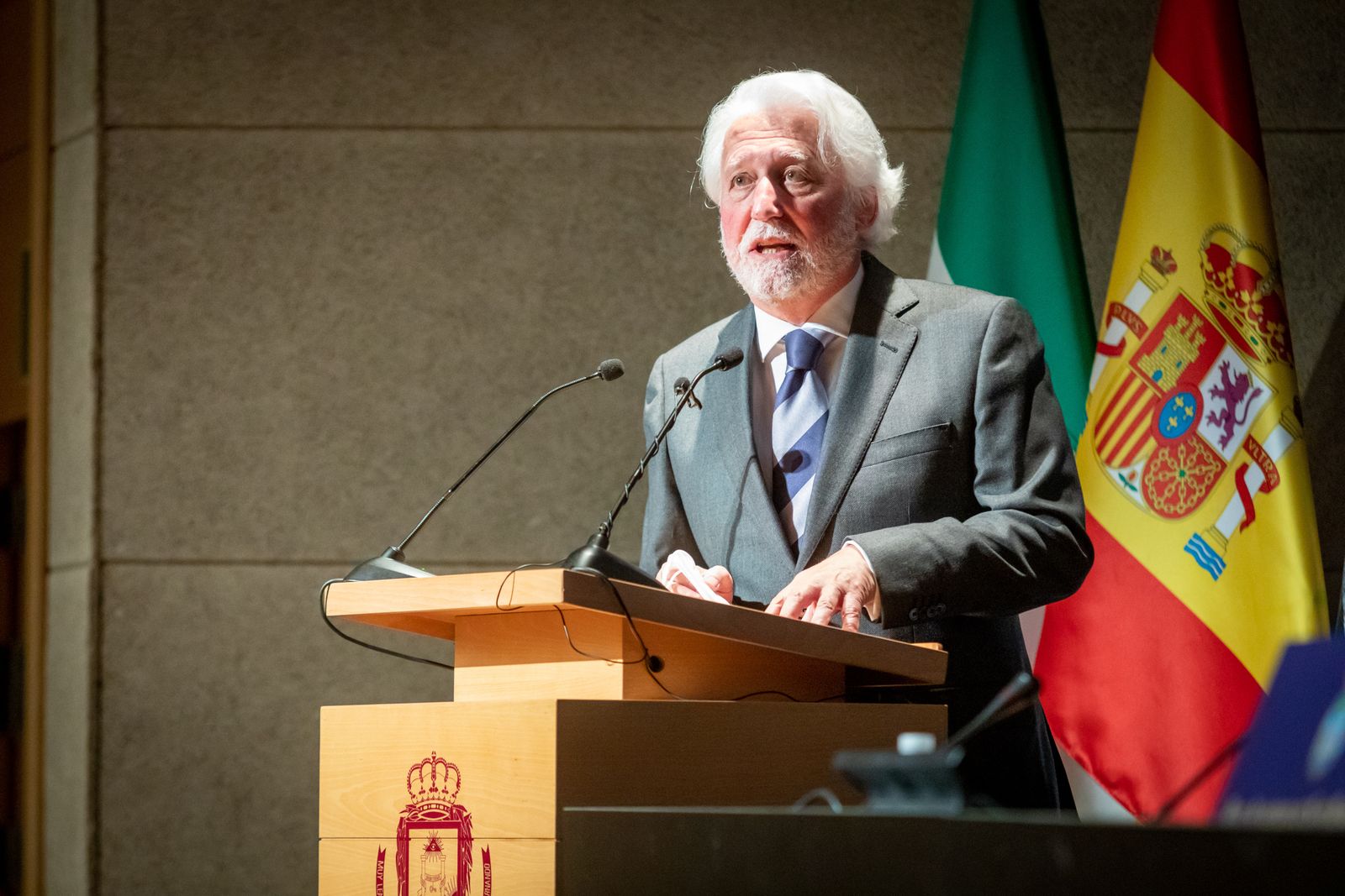 Las imágenes del acto de ingreso en la Academia de San Romualdo de Jesús Castiñeiras Fernández