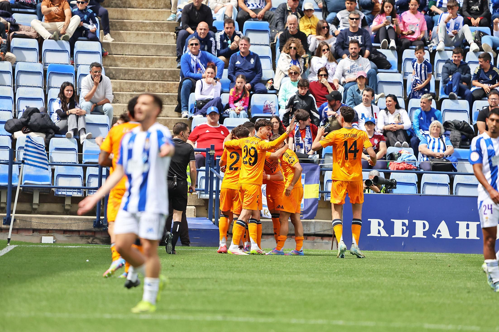 Las imágenes del Recreativo de Huelva- Real Madrid Castilla