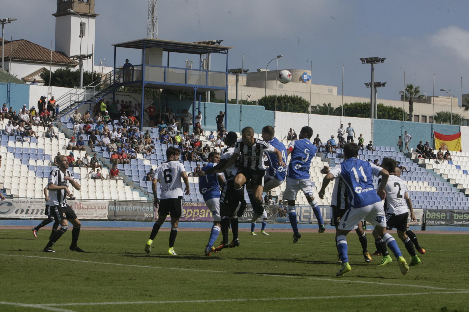 Las imágenes del Melilla-Balona