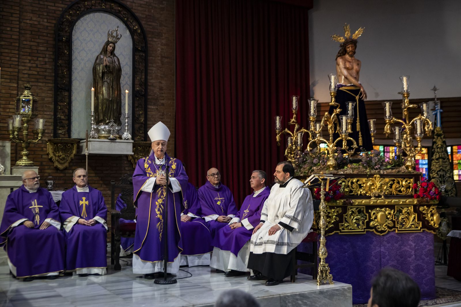 Así ha sido la bendición del Señor de Humildad, de la Agrupación Parroquial de Barbadillo