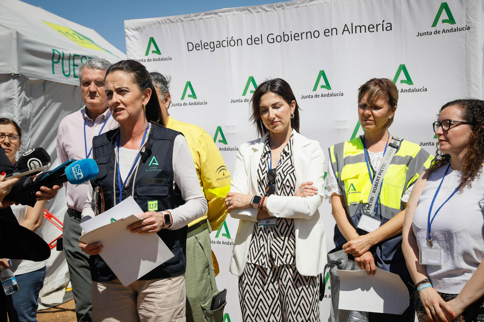 Así se ha vivido el simulacro de incendio forestal en Turre