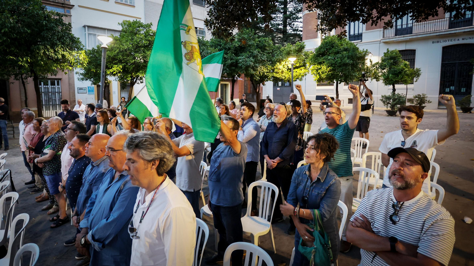 Imágenes del mitin de Ahora Andalucía en Jerez Imágenes del mitin de Ahora Andalucía en Jerez