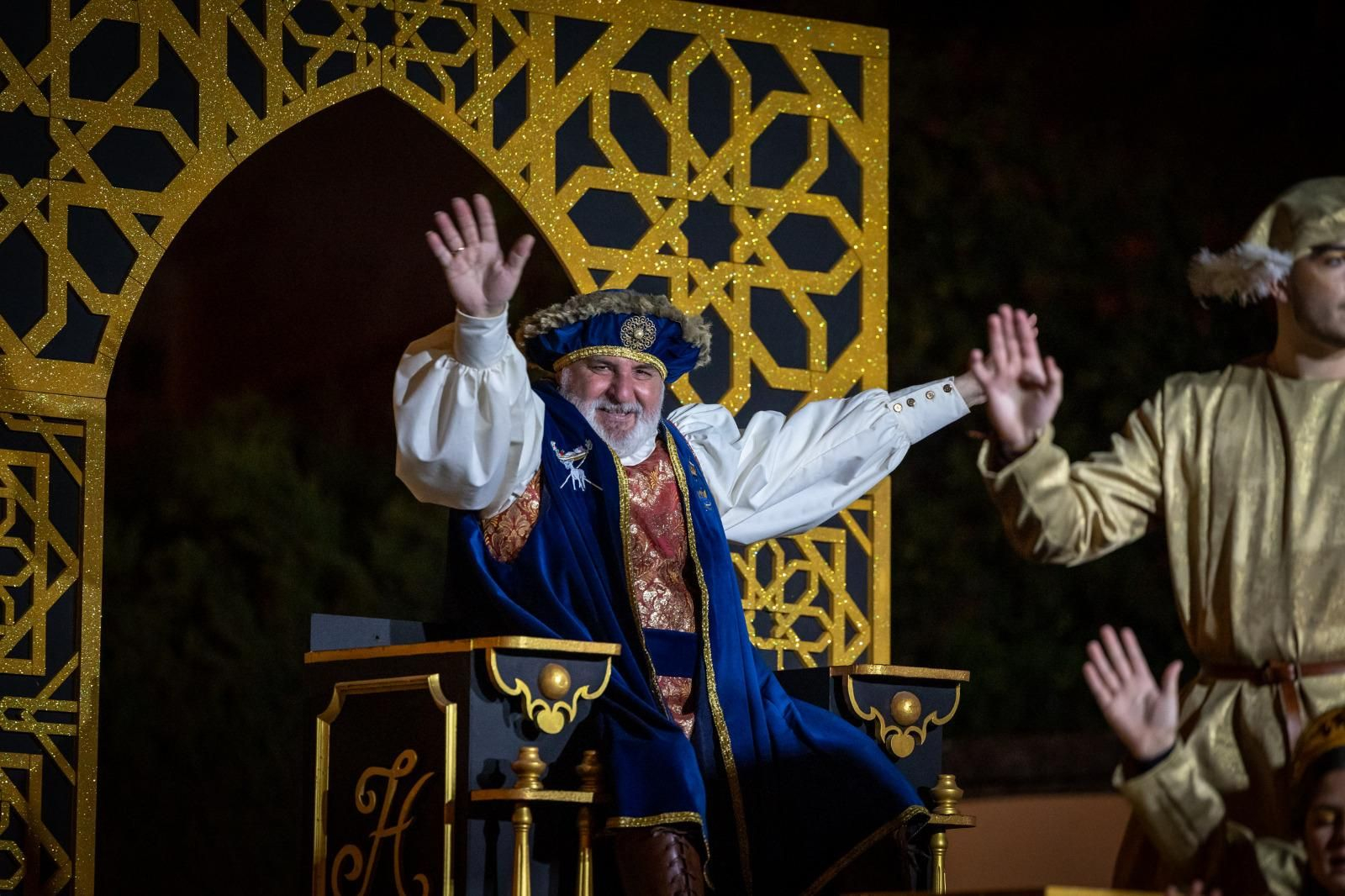 Las imágenes de la cabalgata del Heraldo de los Reyes Magos en San Fernando