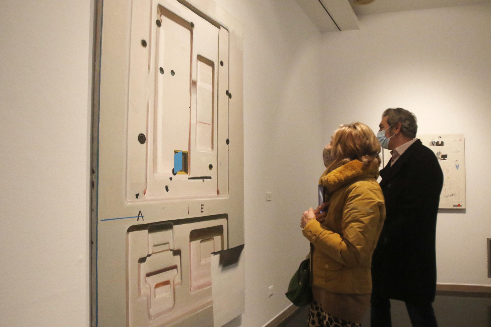 Fotografías de la exposición de arte contemporáneo 'Ruta abierta. Colección del CAC Málaga'