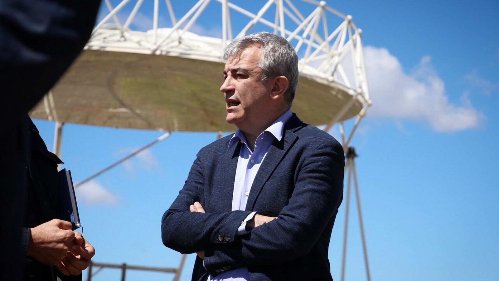 Luis Garicano conoció ayer las instalaciones de la Plataforma Solar de Almería