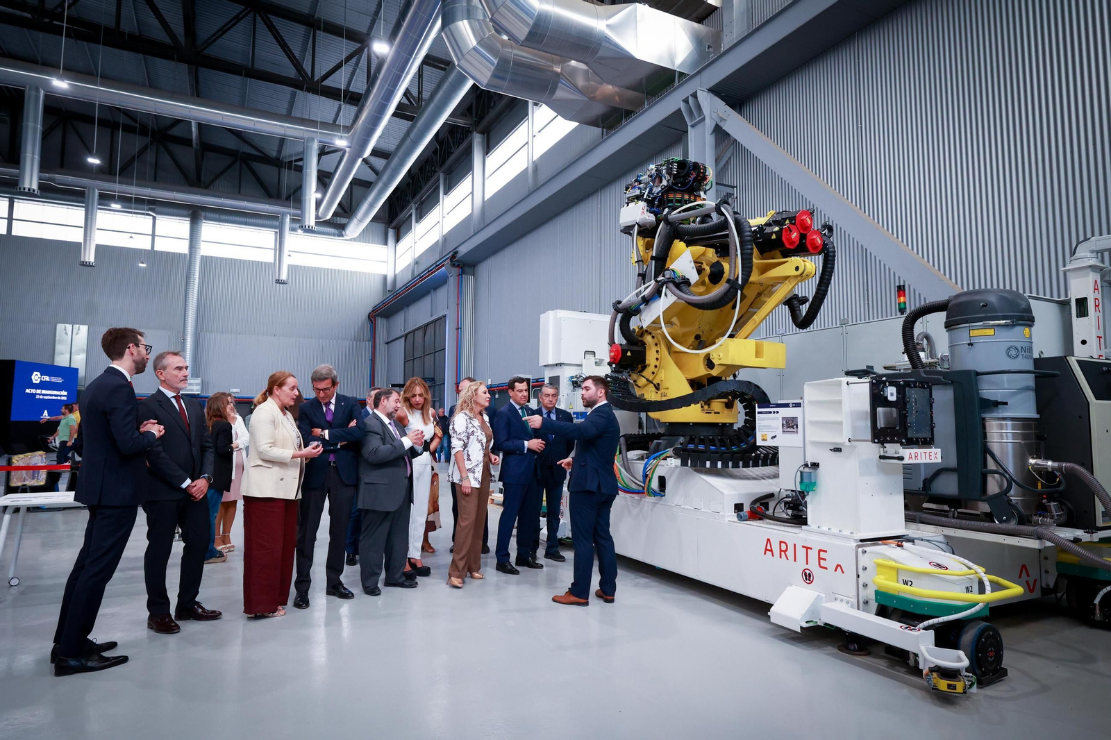 Imágenes de la inauguración del CFA en Puerto Real