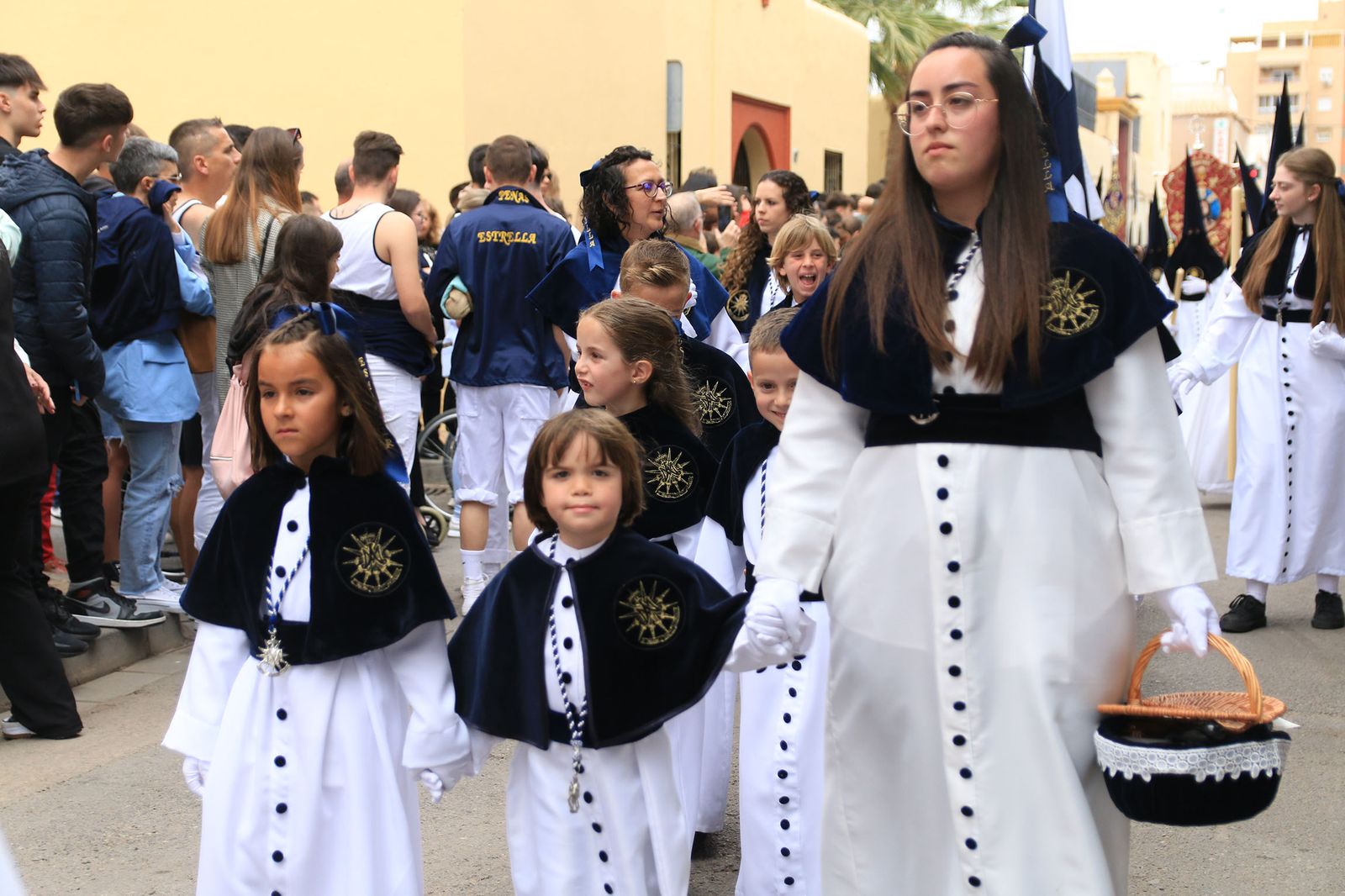 La procesión de La Estrella, en imágenes. Semana Santa de Almería 2023
