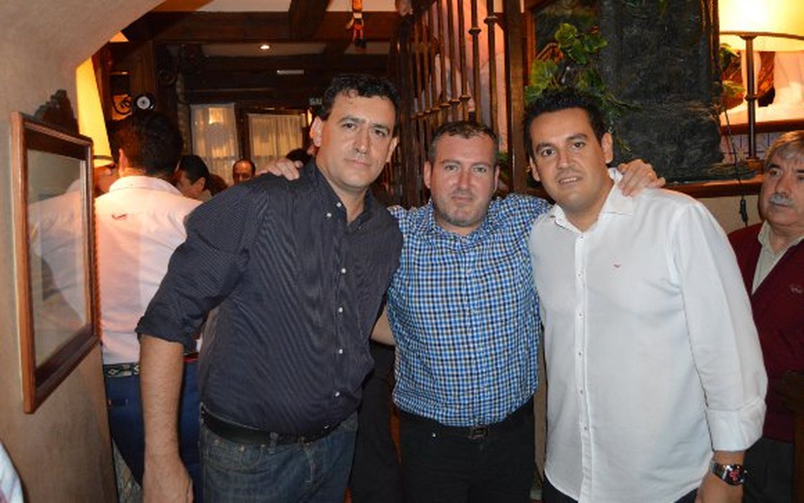 Luis Francisco Carnero, Javier García Castelao y Javier Sánchez.

Foto: Ignacio Casas de Ciria