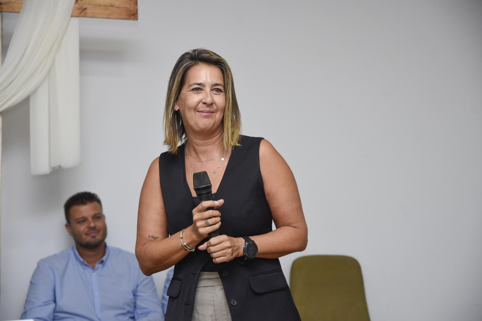 Las fotos de la misa cantada de la iglesia evangélica Ebenezer de La Línea