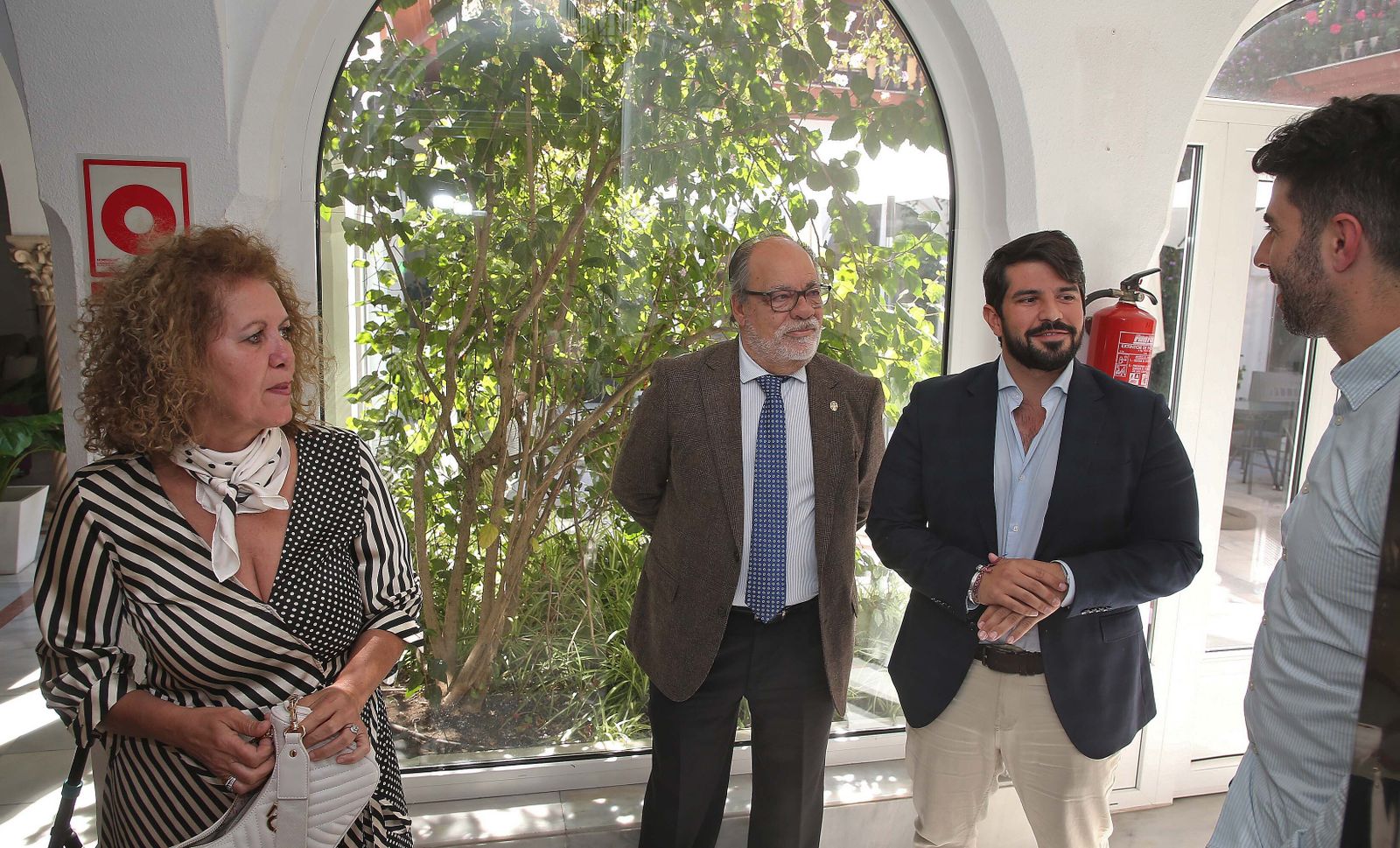 Fotos de la tertulia cofrade de Europa Sur en Algeciras 2023