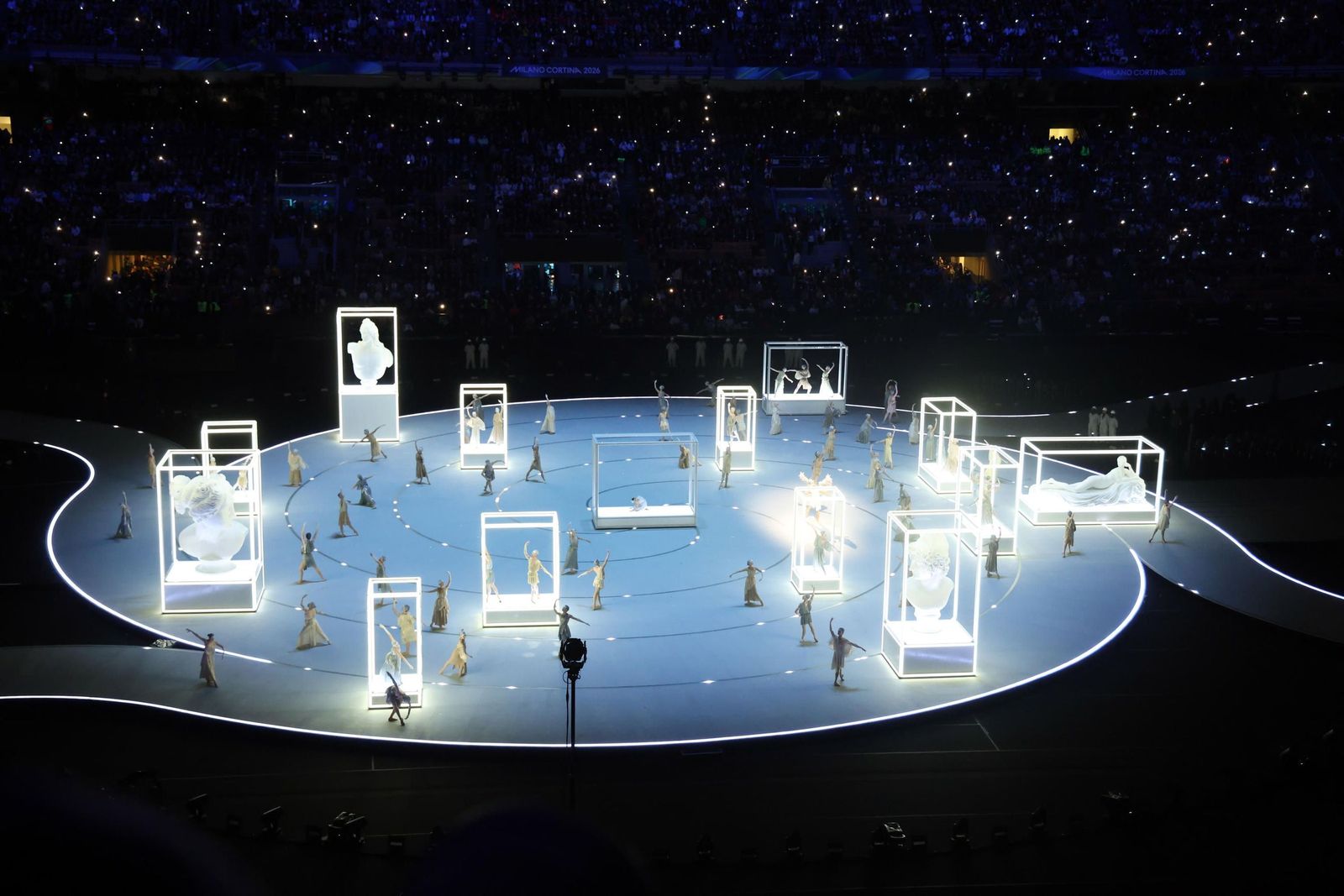 Las fotos de la inauguración de los Juegos Olímpicos de invierno de 2026