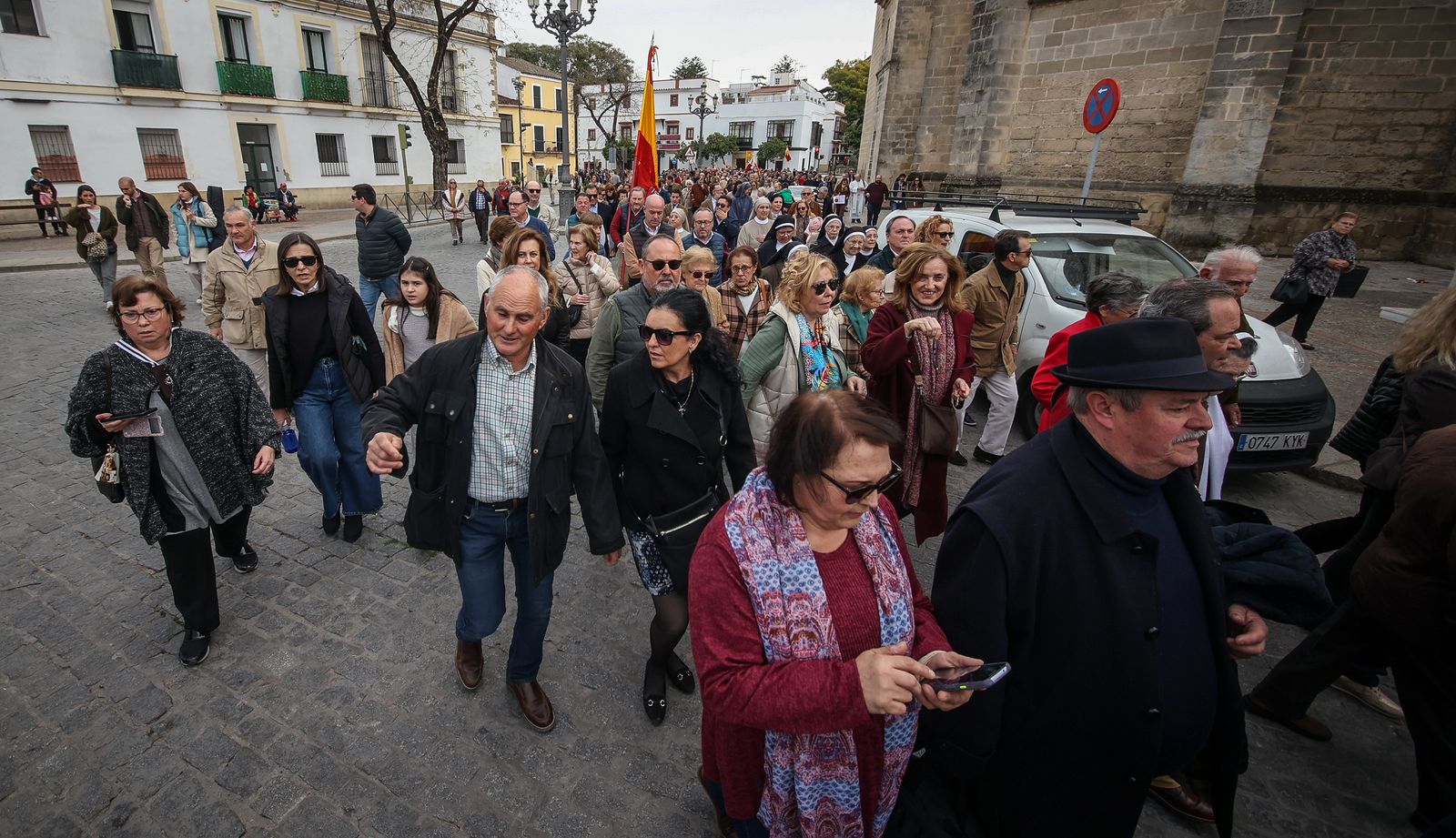 Procesión en Jerez para clausurar el Año Jubilar dedicado al Sagrado Corazón de Jesús