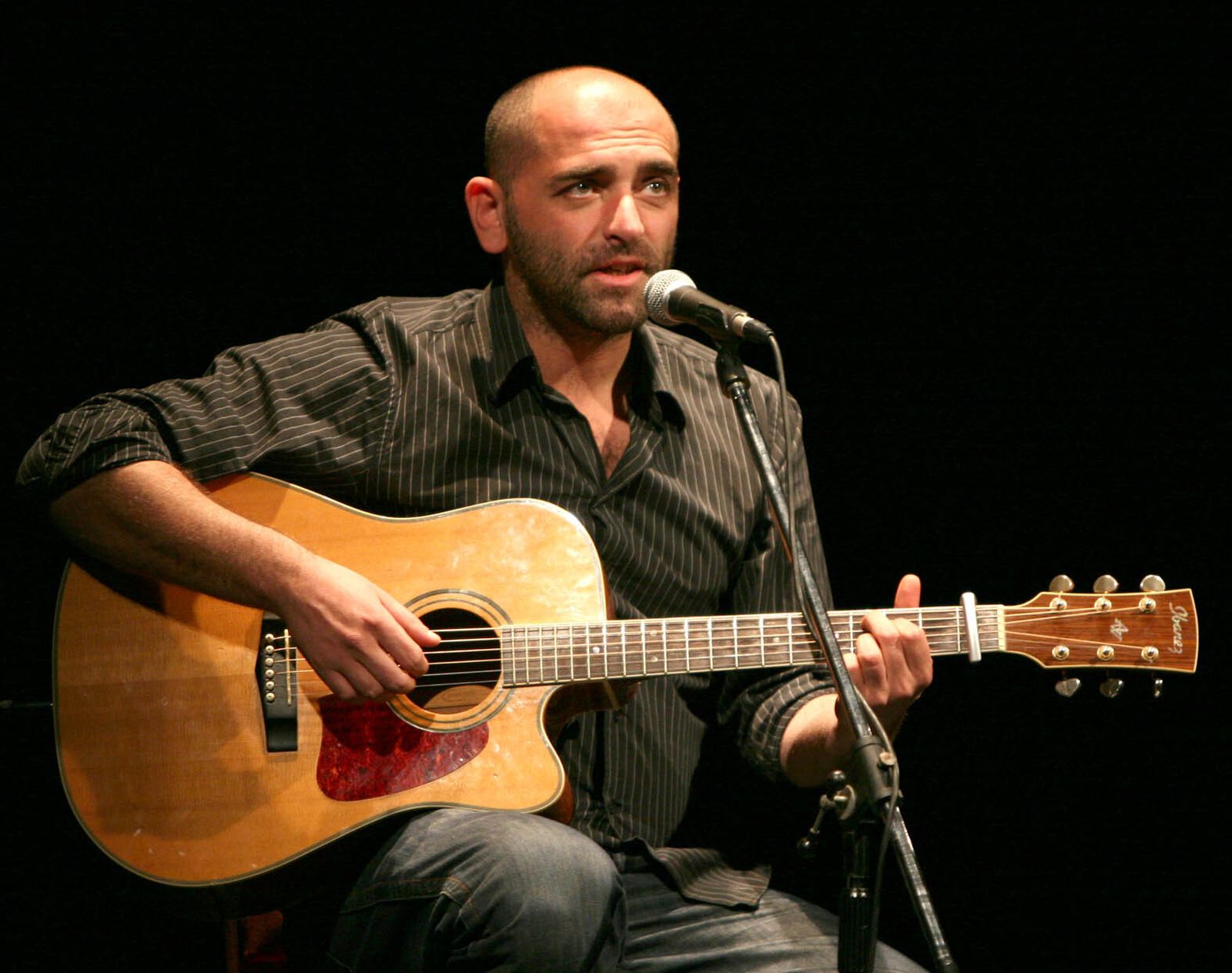 El cantautor Tontxu.