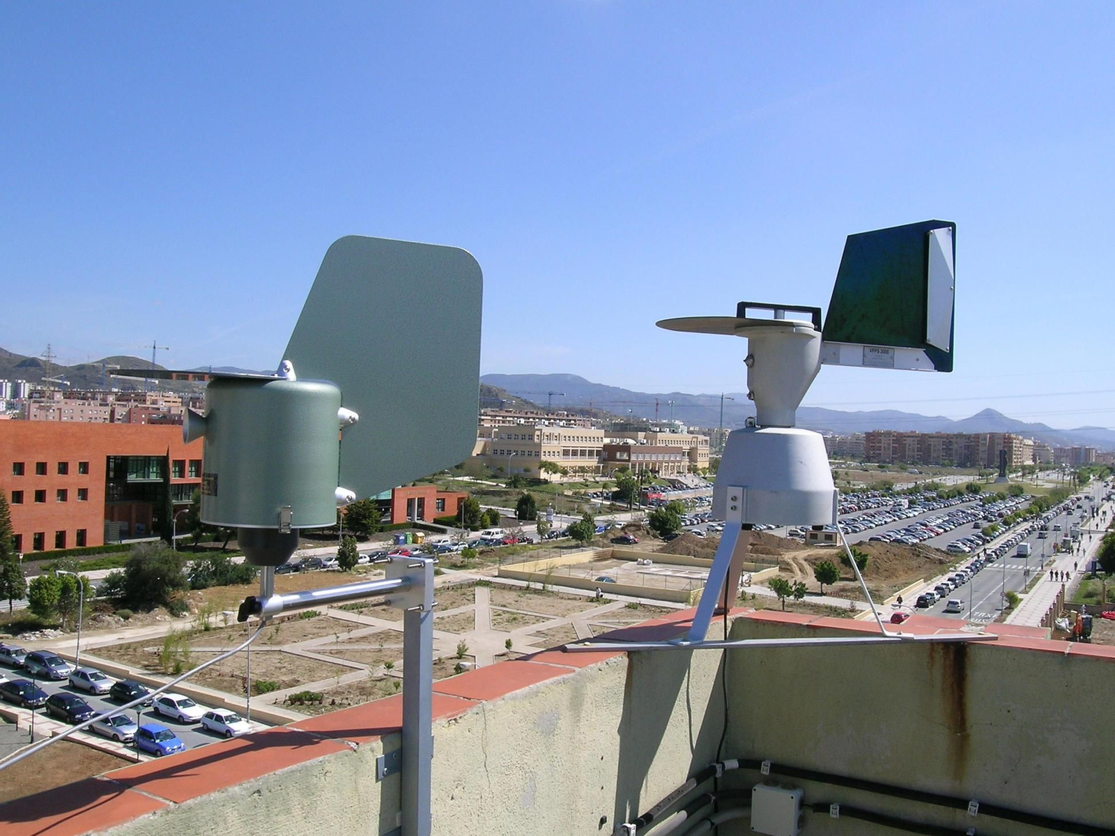 Estación aerobiológica de la Facultad de Ciencias de la Universidad de Málaga.